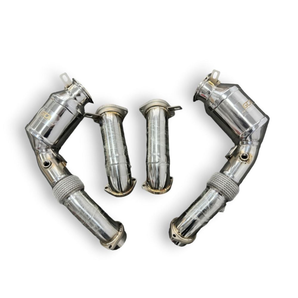 2024 + Bmw X5/X6/X7 M60I Front Race Pipes | G05/G06/G07 Lci